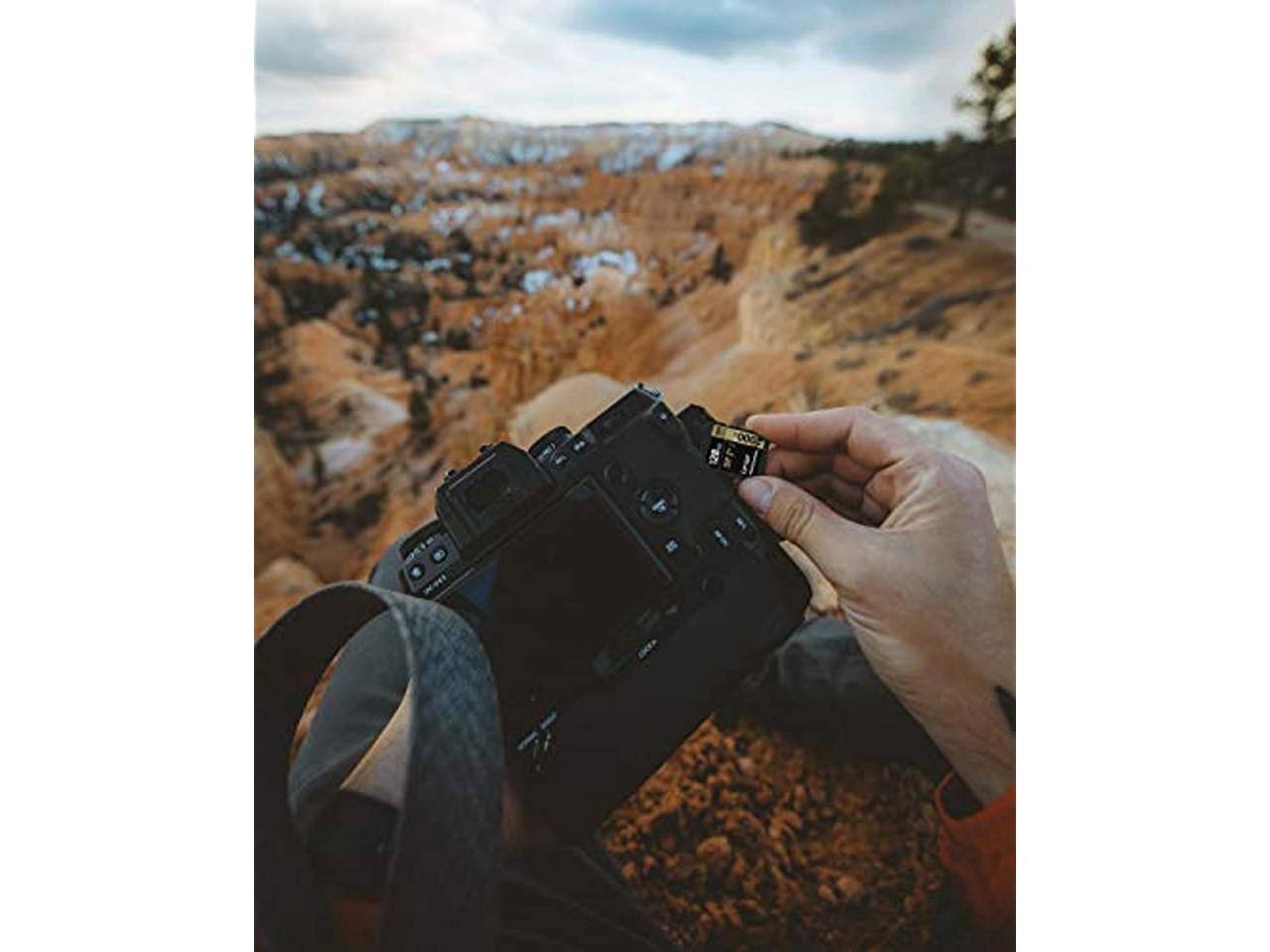 Alt View 8. Lexar - Lexar Professional SDXC Memory Card 2000x 128GB Class 10 UHSII U3 WO Reader - Black.