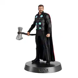 Eaglemoss Marvel Heavyweights 1:18 Scale Metal Statue | 012 Thor - Black