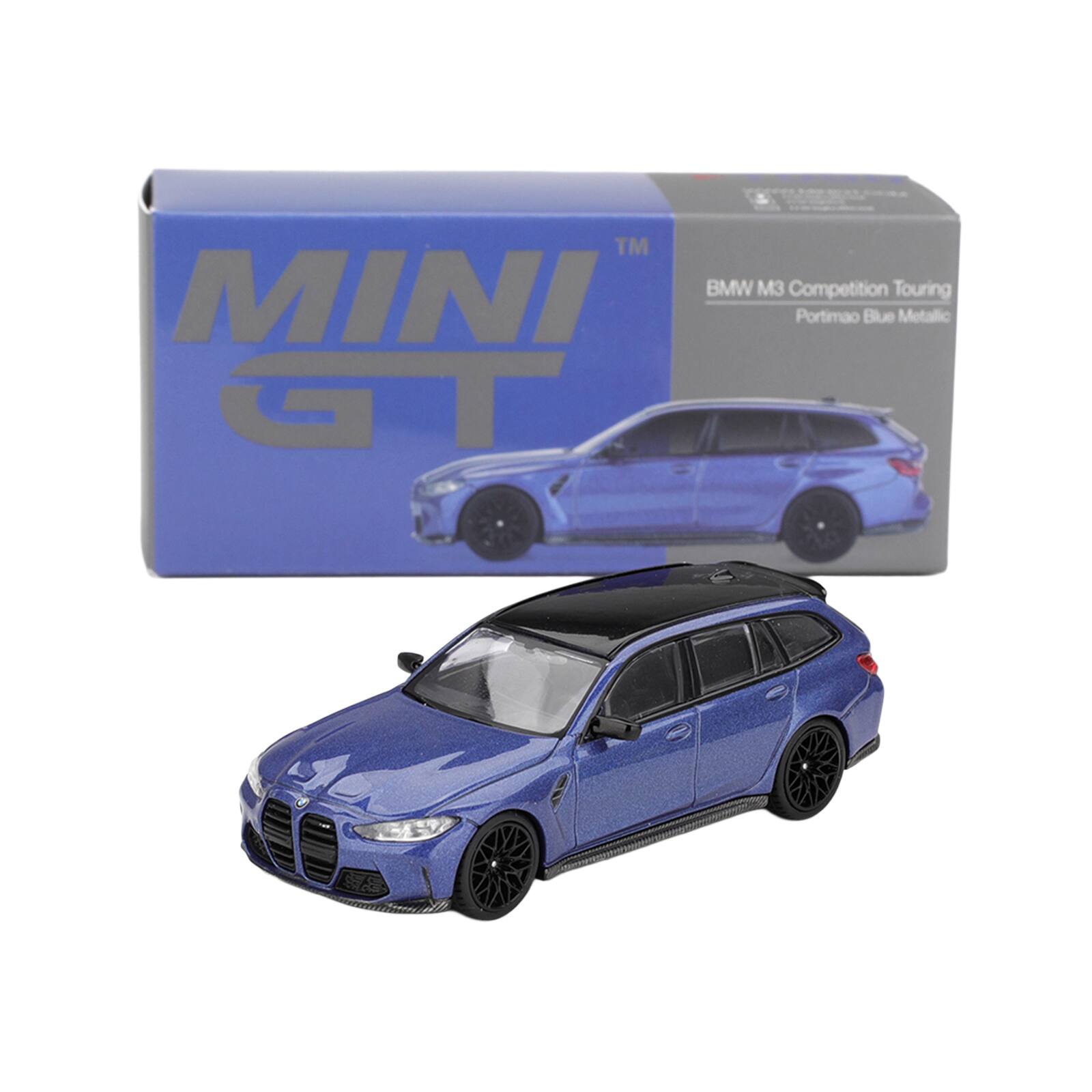 MINI GT  
BMW M3 Competition Touring  
Portimao Blue Metallic