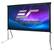 Angle. Elite Screens - YardMaster2 120" Outdoor Projector Screen - Silver.