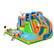 Front. Costway - Inflatable Water Slide Giant Bounce Castle w/Dual Climbing Walls Blower Excluded - Multicolor.