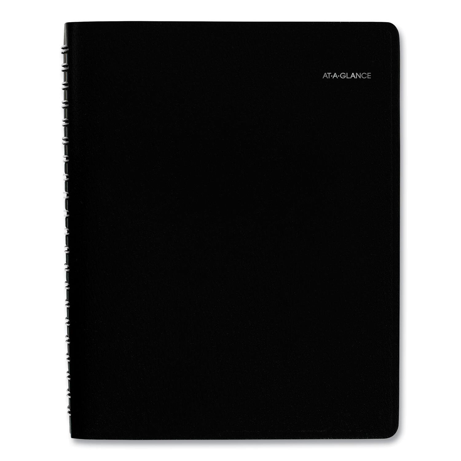 Left. AT-A-GLANCE - DayMinder Four Person Group Daily Appointment Book 11 x 8 Black Cover 12 Month Jan to Dec 2026.