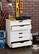 Alt View 20. Linon Home Décor - Monte Wide Six-Drawer Rolling Storage Cart - Whitewash.