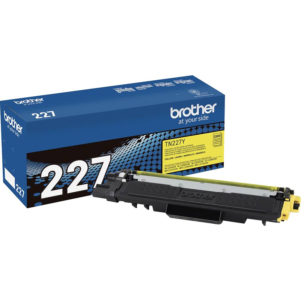 brother 227 at your side  
TN227Y  
2300  
YELLOW / JAUNE / AMARILLO / AMARELO