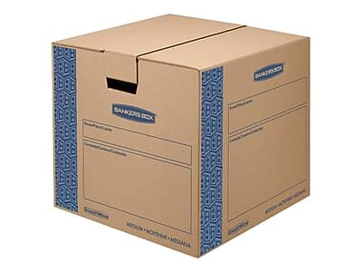 "Bankers Box - SmoothMove 18"" x 16"" x 18"" Moving Box, 8/Bundle - Blue/Kraft" price history on PriceWatchPro