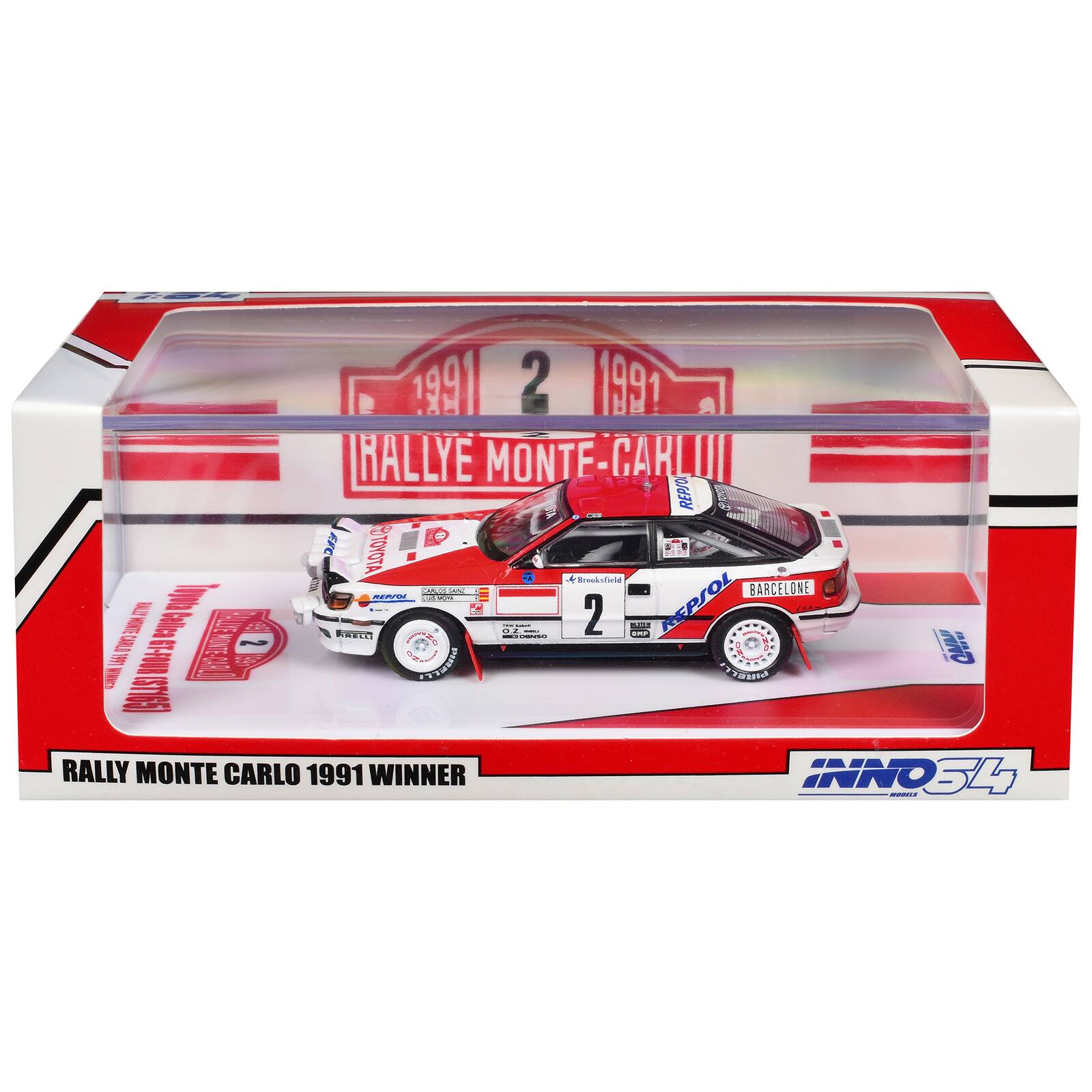 1991 2 1891 RALLYE MONTE-CARLO REP/OL a1 KFC TOMOTA Brukstuse d C BARCELONE ad O W Caliea - I : 2 addi REPSOL F RNWEn I ANZ : TO -WG75 ST-NO PAMREEA QN FIM FOAEEA G RALLY MONTE CARLO 1991 WINNER INNO NOSL