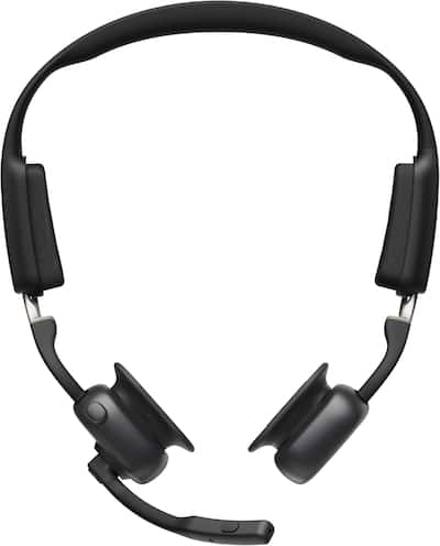 Shokz OpenMeet, Wireless Bone Conduction Headset Black C610-AN-BK Shokz OpenMeet, Wireless Bone Conduction Headset Black C610-AN-BK