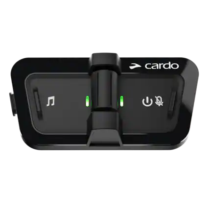 Front. Cardo Systems - Packtalk Outdoor Consumer Duo - Black.