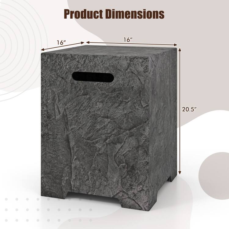 Product Dimensions: 16" x 16" x 20.5"
