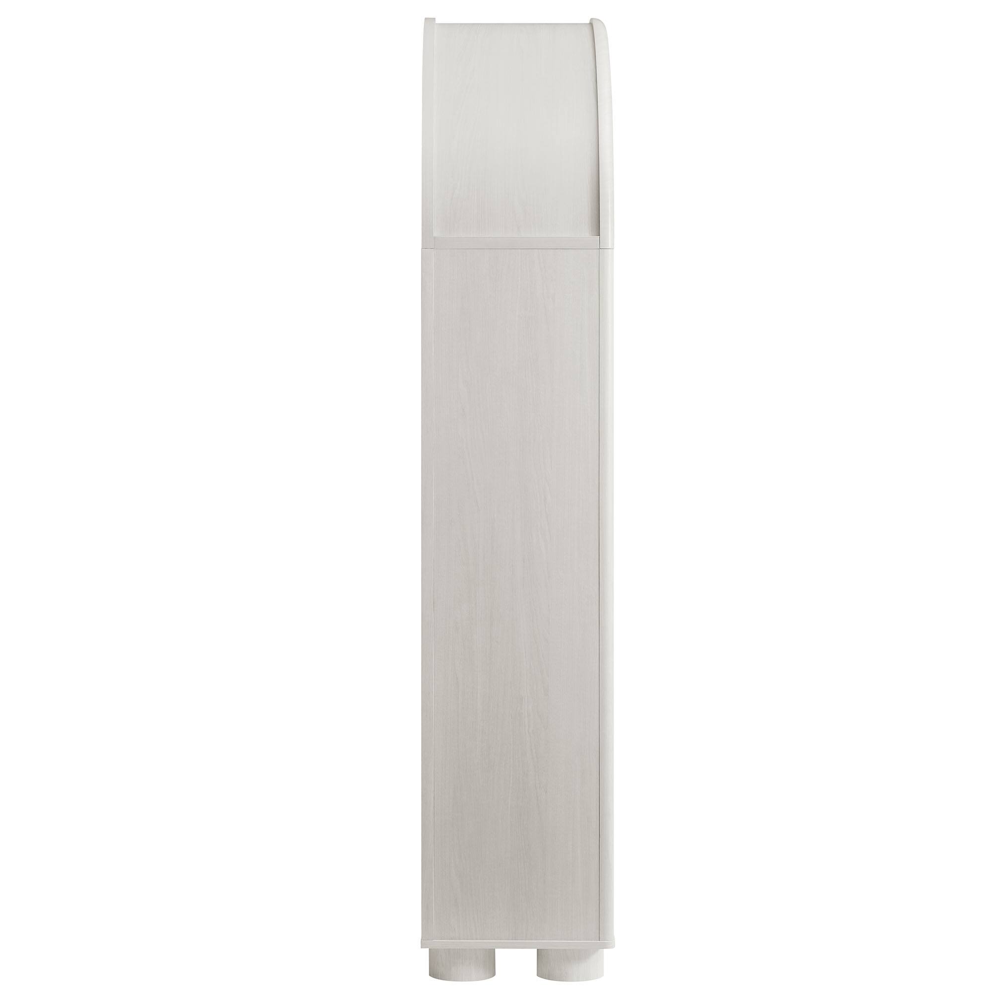 Alt View 2. Modway - Bellamy Tall Arched Storage Cabinet by Modway - Ash.