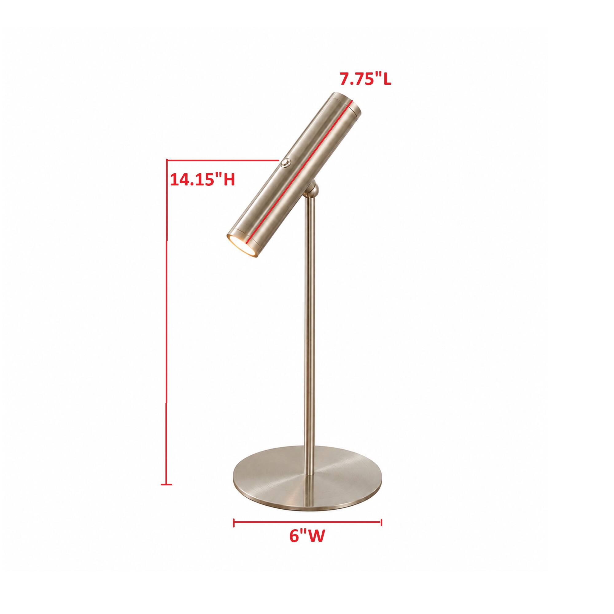7.75"L  
14.15"H  
6"W