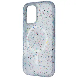OtterBox - Symmetry Core Series Case for Apple iPhone 16 - Icy Mist (Blue) - White