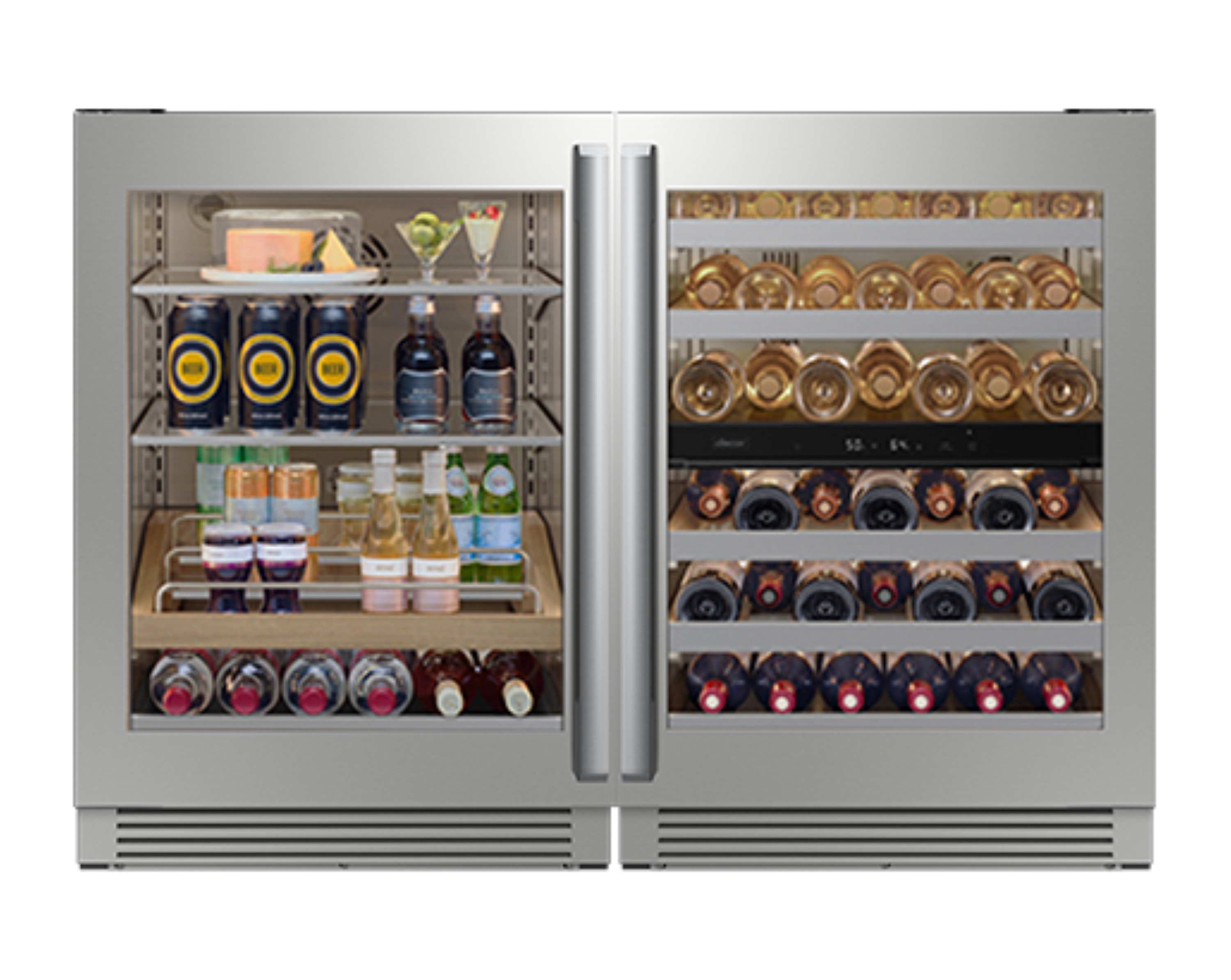 Alt View 15. Dacor - 24" Undercounter Panel Kit Compatible with Dacor Undercounter Wine and Refrigeration - Graphite.