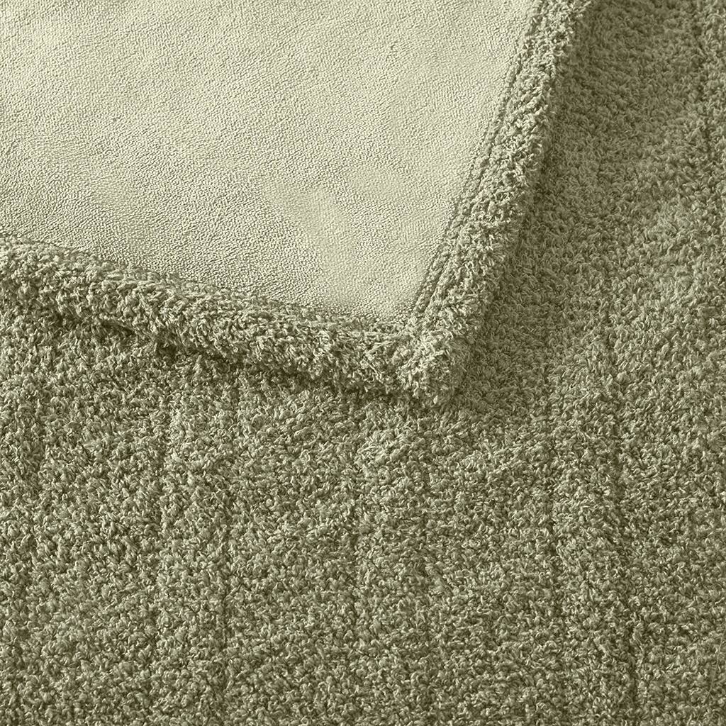 Alt View 5. Gracie Mills - Gracie Mills Delfina Heated Blanket - Sage.