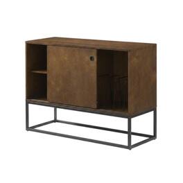 Crosley Furniture - Byron Record Storage Media Console - Brown