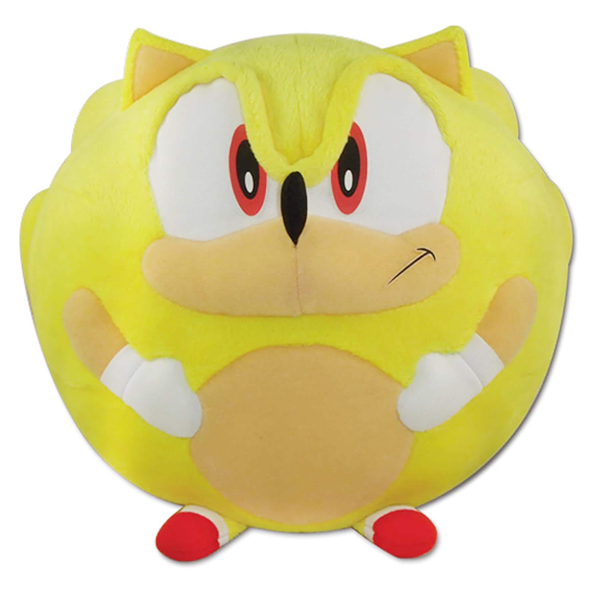 Great Eastern - Sonic the Hedgehog 8 Inch Ball Plush | Super Sonic - Yellow