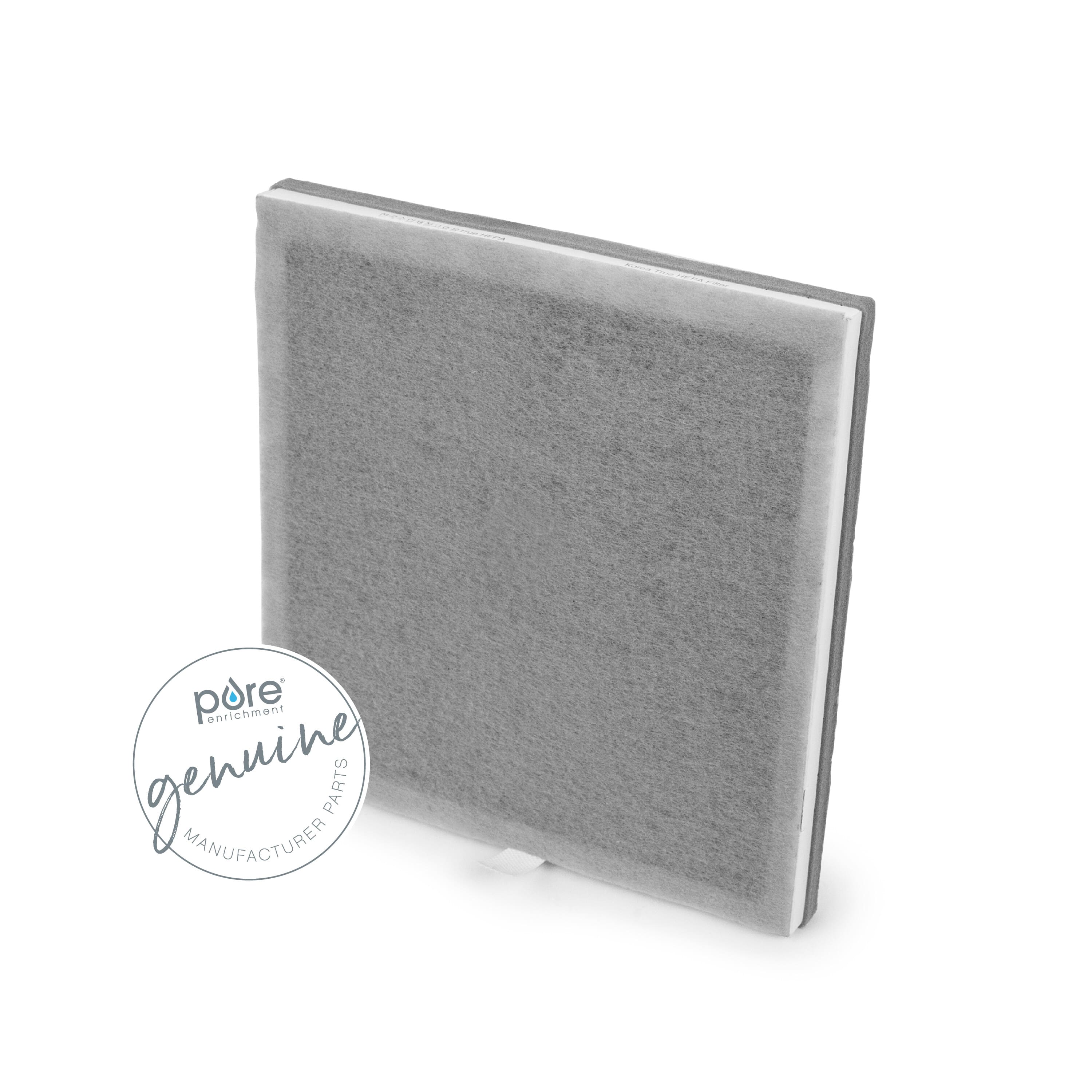 Pure Enrichment - 3-in-1 True HEPA Replacement Filter for the PureZone Air Purifier (PEAIRPLG) - Gray
