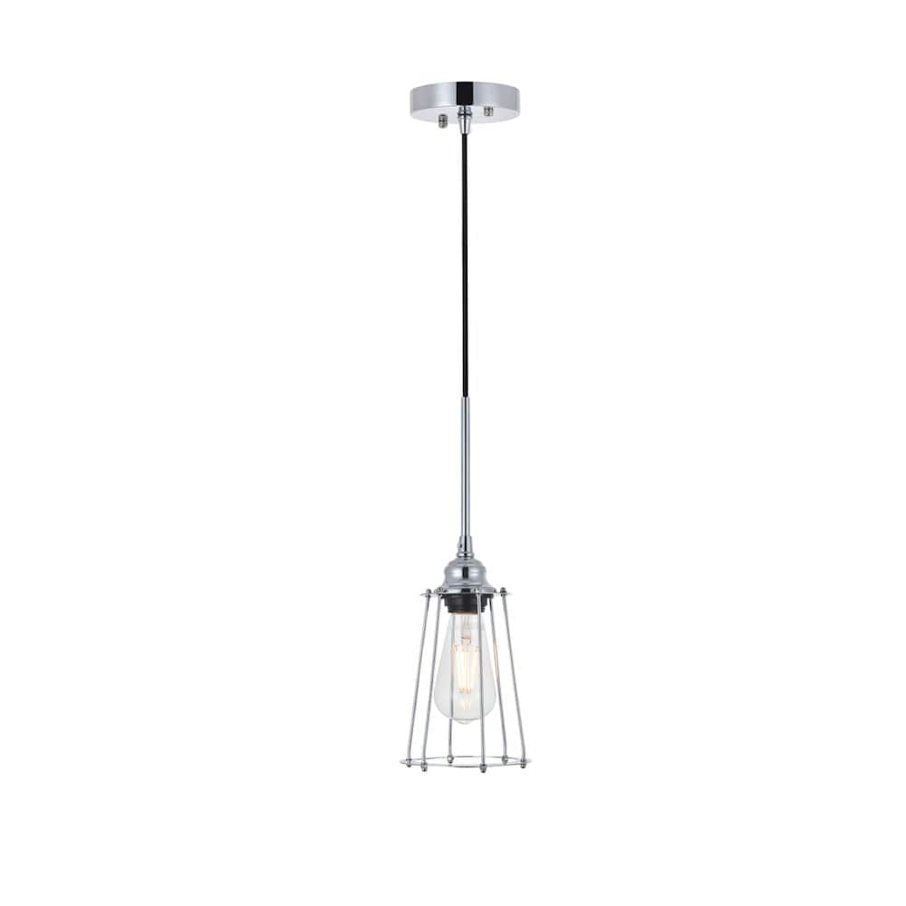 Living District - Auspice 1 Light Pendant - Chrome price history on PriceWatchPro