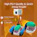 High Print Quality & Quick Swap Nozzle
Printing Precision 0.05mm
Printing Speed 200mm/s