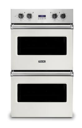 30" Viking Select 5 Series Electric Double Thermal Convection Oven - Pure White
