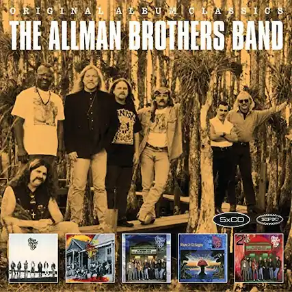 ORIGINAL ALBUM CLASSICS
THE ALLMAN BROTHERS BAND
5xCD
EPIC
2