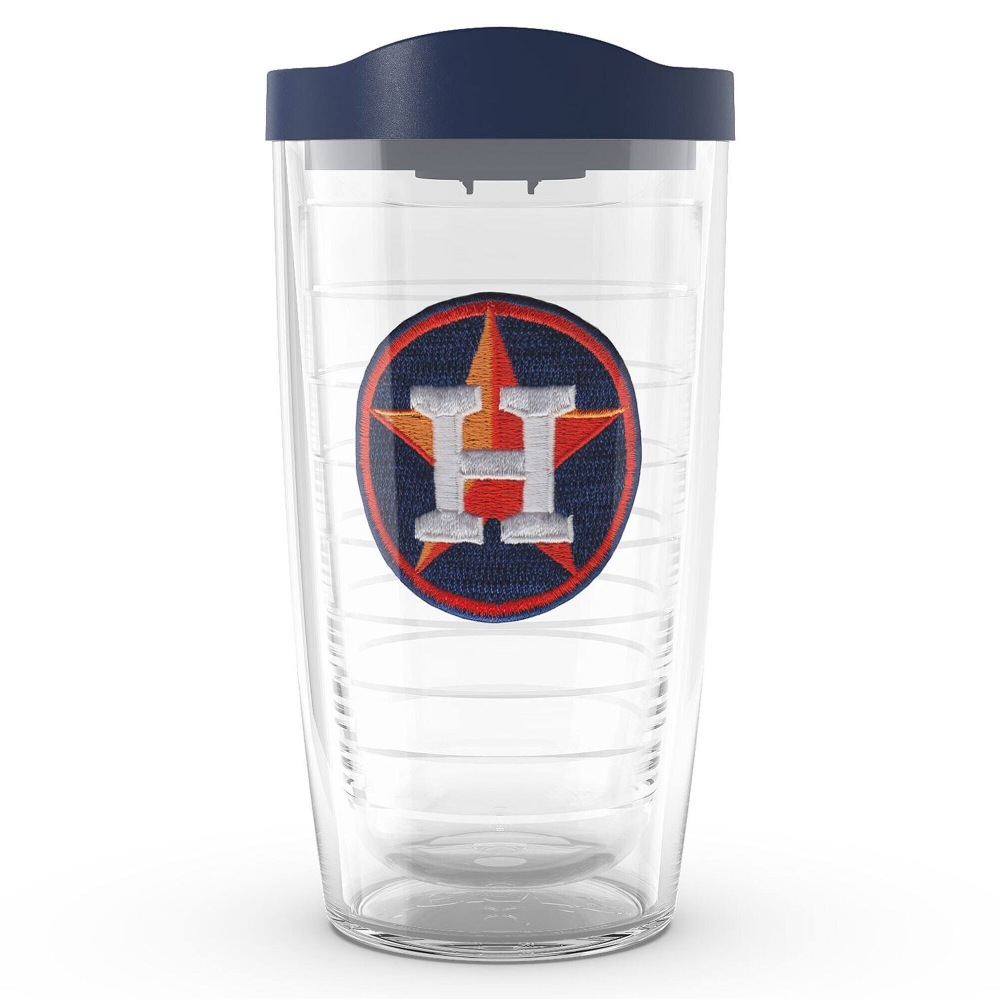 Front. Tervis - Houston Astros 16oz. Emblem Classic Tumbler - Multicolor.