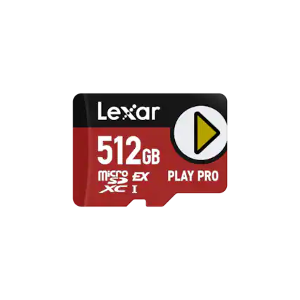 Lexar 512GB MicroSD EXC PLAY PRO XC I