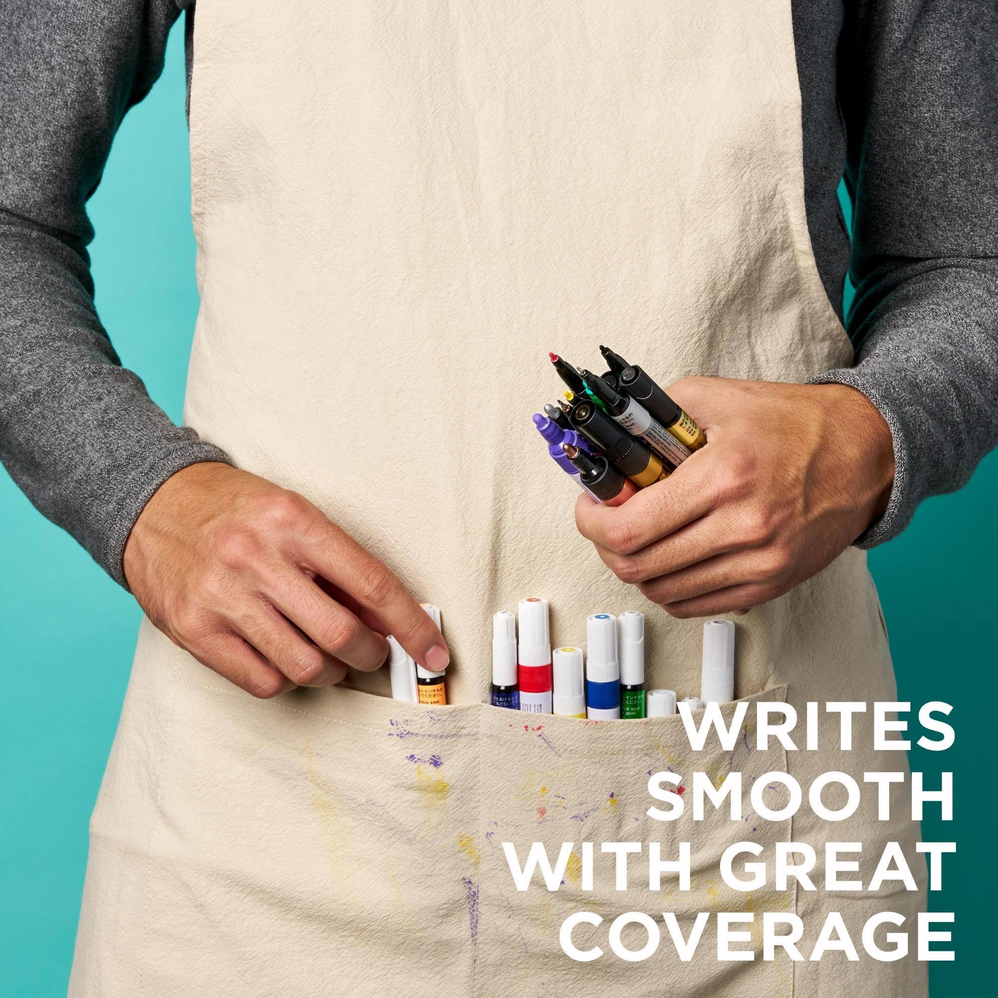 WRITES SMOOTH WITH GREAT COVERAGE