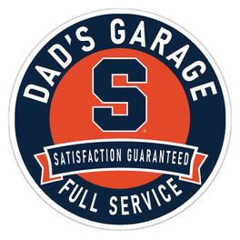 Fan Creations - Syracuse Orange 16" Dad's Garage Wood Sign - Multicolor