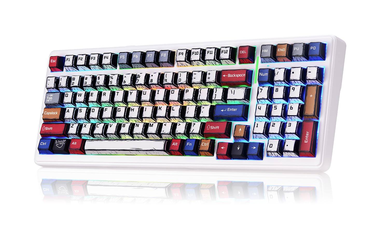 Black&White&Blue&Red