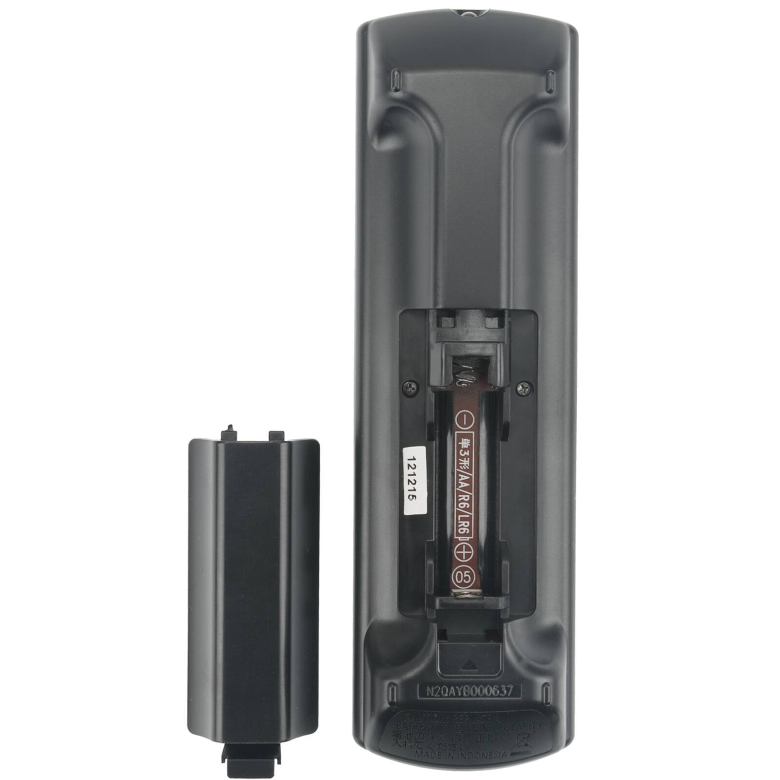 121215 I 3 3/AA/R6/LR6 AA R6 LR6 + 05 N2QAY8000637  
SAUTION SEE ACEA BATVERY ATTENRSARESERUINGPOTARITY POTARITY  
20 TELS a  
MADE IN INDONESIA