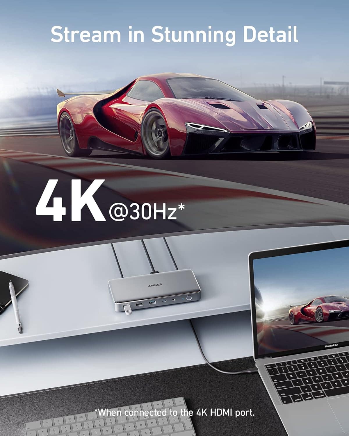 Anker 10 in 1 USB C Docking Station, Displaylink Docking Station