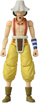 Bandai - One Piece - Anime Heroes - Usopp Action Figure - COLLECTIBLES - Multicolor