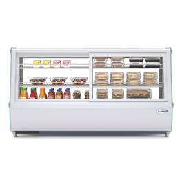Koolmore - 48 in. Self-Service Countertop Display Refrigerator (CDC-250-WH) - White