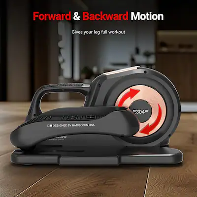 Under Desk Elliptical Machine, Electric Ellipse Leg Exerciser As Seen On Tv For Seniors With 10 Adjustable,Pedal Exerciser,Exercise Equipment For Home