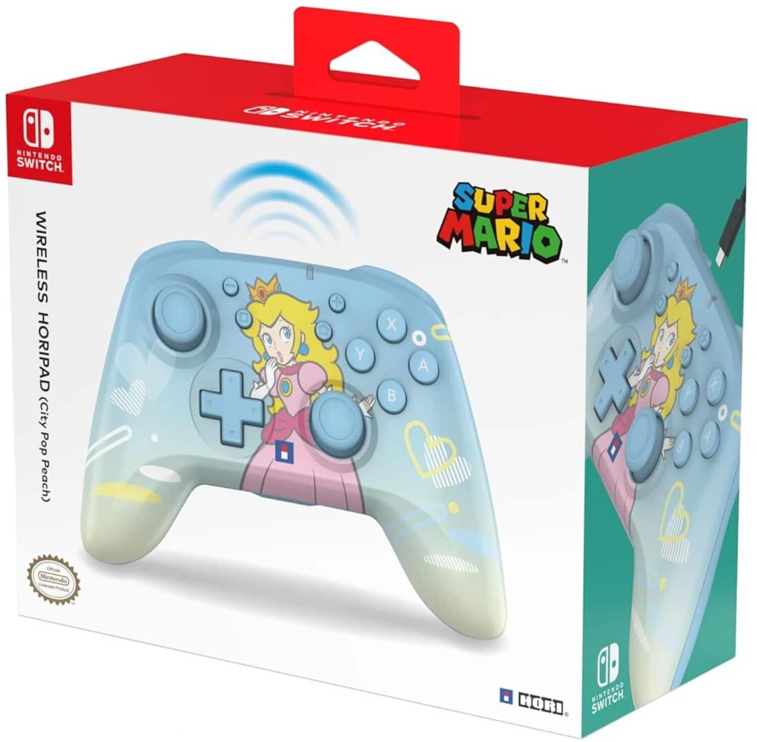 Hori Wireless Controller HORI Pad City Pop Peach: Officially