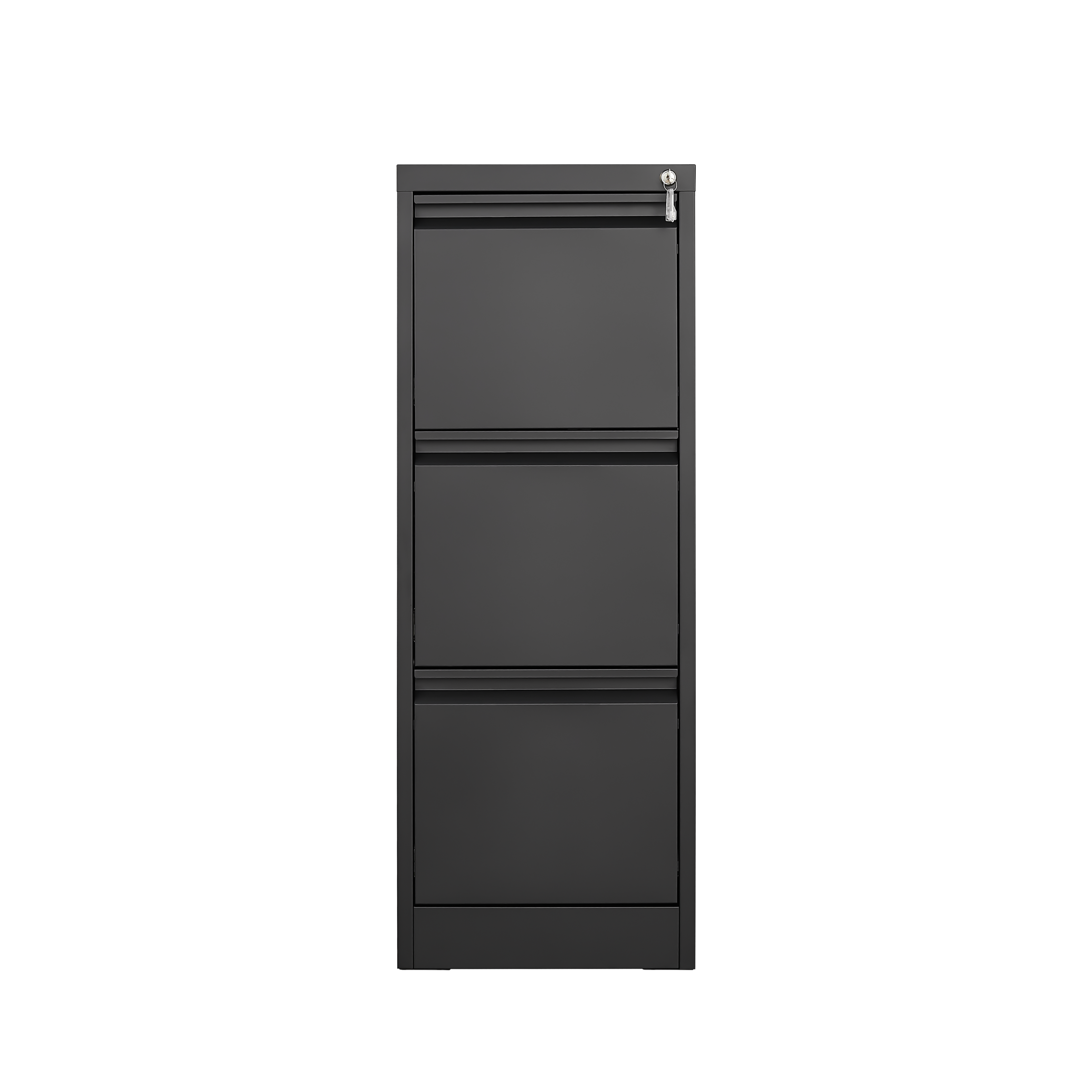 Alt View 6. GOODSILO - 3 Drawer File Cabinet with Lock - Vertical Metal Filing Cabinet for Home Office - Fits Letter/A4/Legal Size - Black.