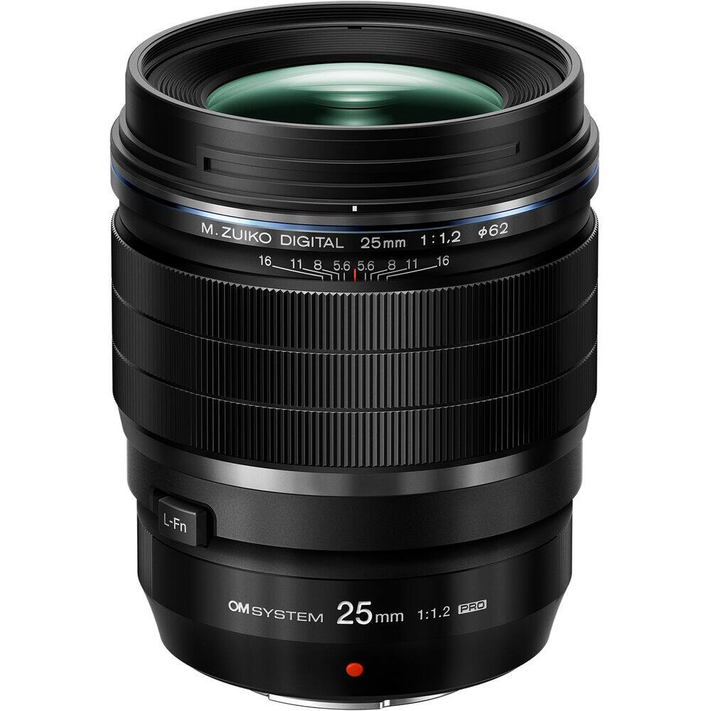 M. ZUIKO DIGITAL 25mm 1:1.2 16 11 8 5.6 5.6 8 11 16 L-Fn MO 25mm 1:1.2 PRO SYSTEM