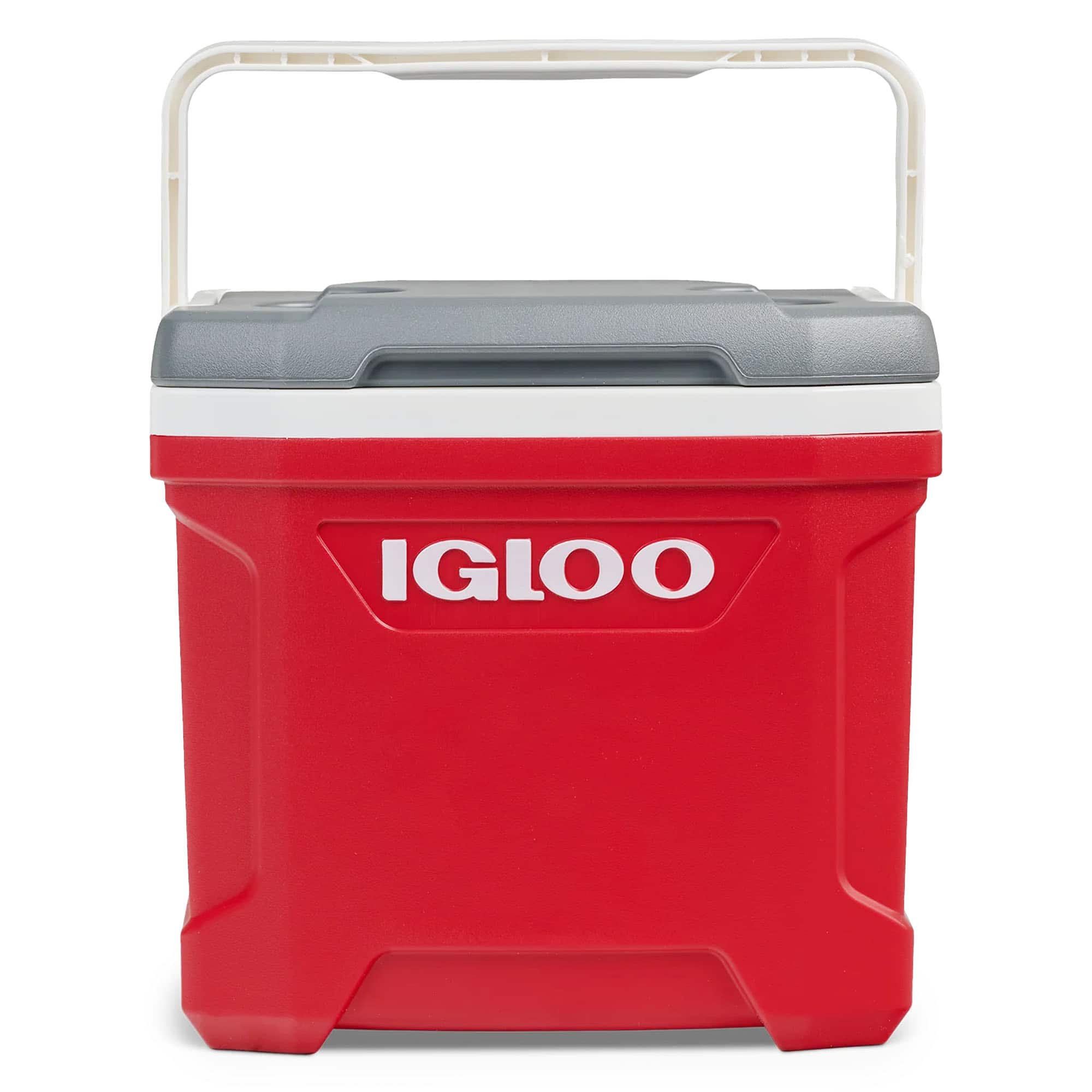 Igloo - Latitude 16 QT Hard Cooler - Red/Meteorite