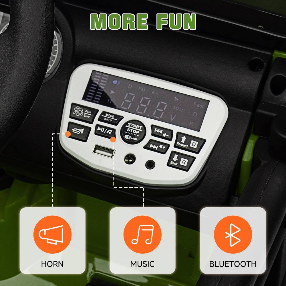 MORE FUN

Fast Slow
11 MODE B4/U U /R U FM 8-)
Fast MHz D V START R STOP K4 LAMP Forward D DN + U Back R HORN MUSIC BLUETOOTH