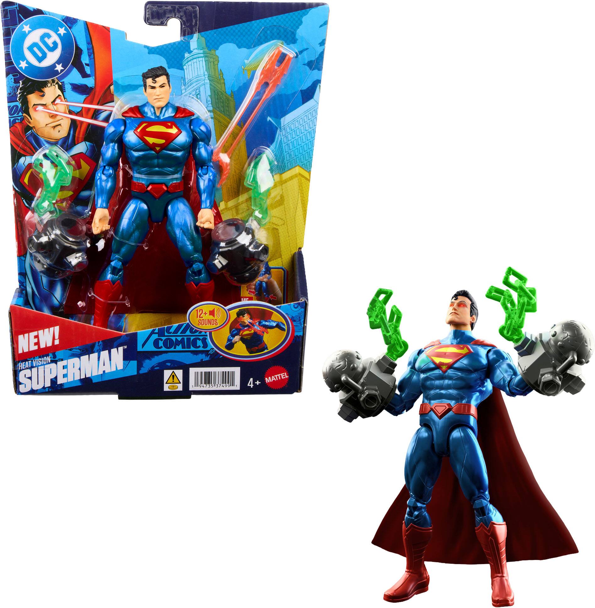 DC
12+ SOUNDS NEW! AMENMENTS COMICS HEAT VISION SUPERMAN ! - 4735 1749
LAC 4+ MATTEL