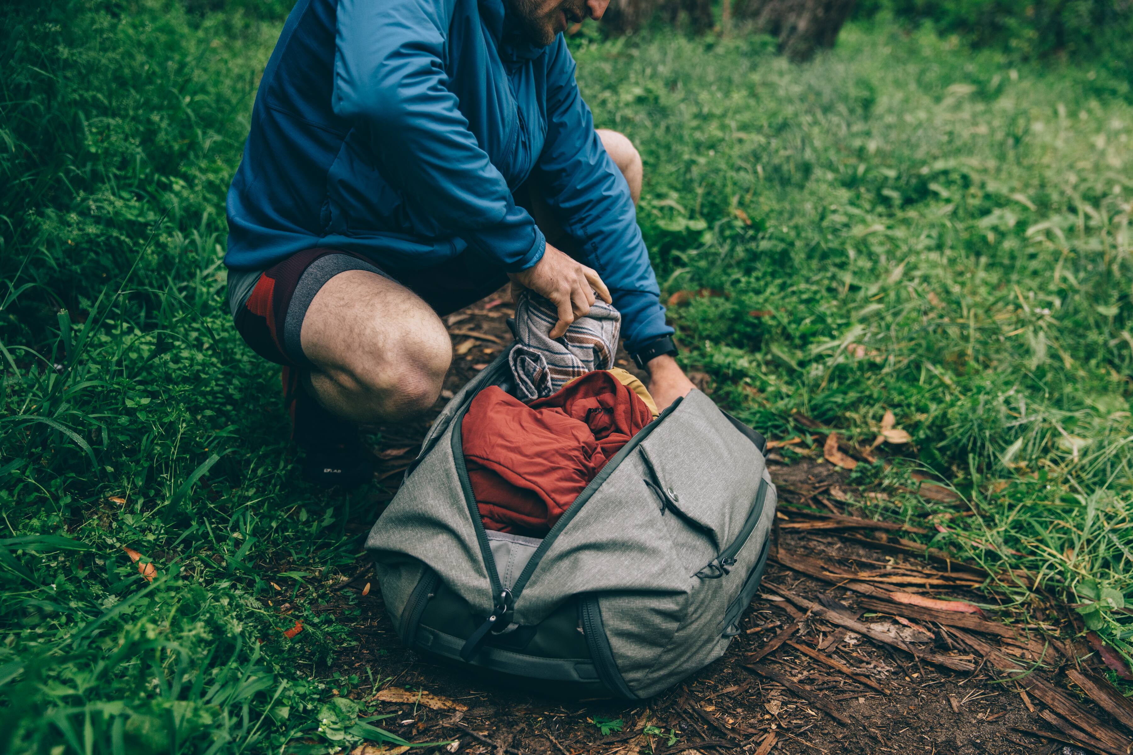 Alt View 21. Peak Design - Travel Duffelpack 65L - Sage.