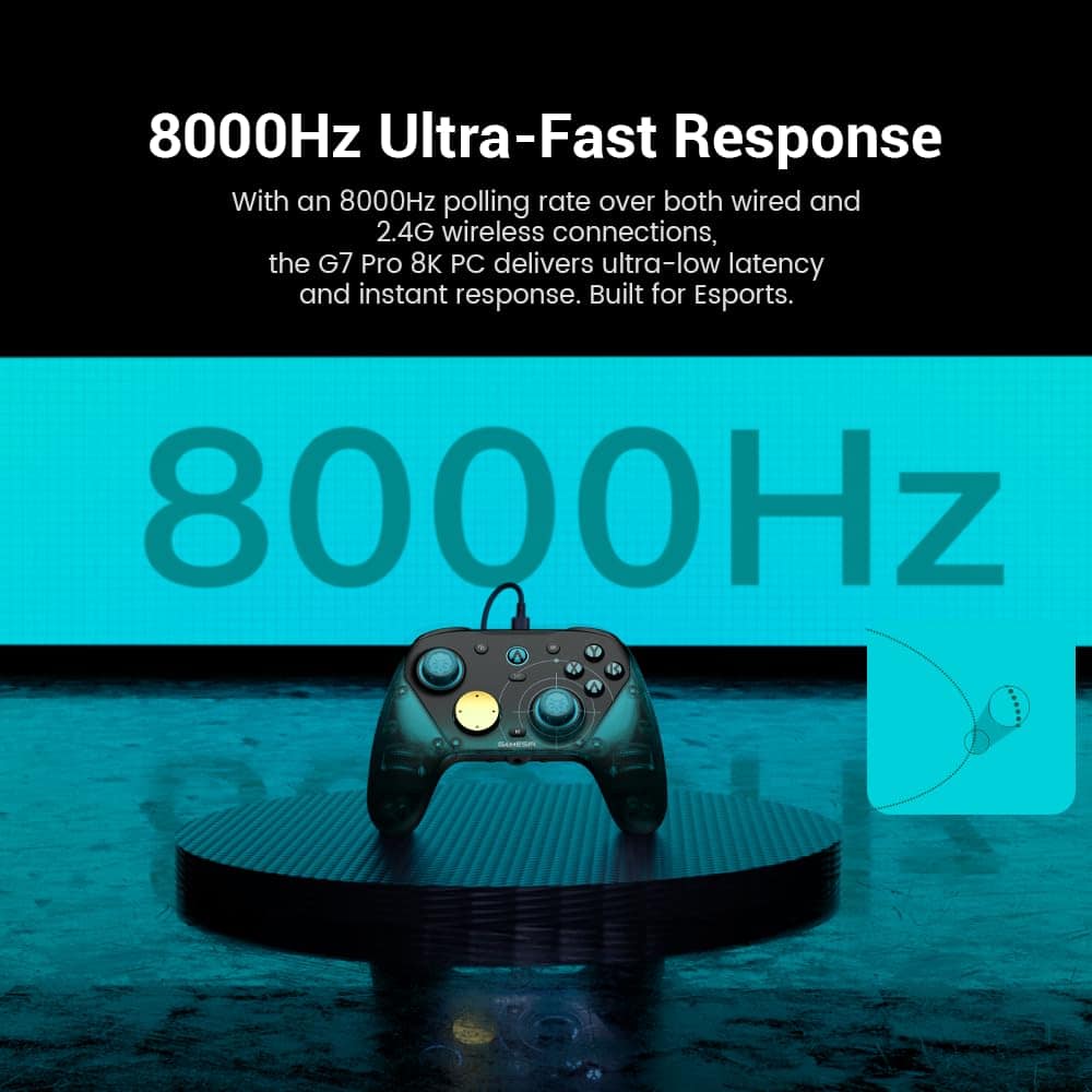 GameSir G7 Pro 8k Wireless Controller for Windows, Mag Res TMR