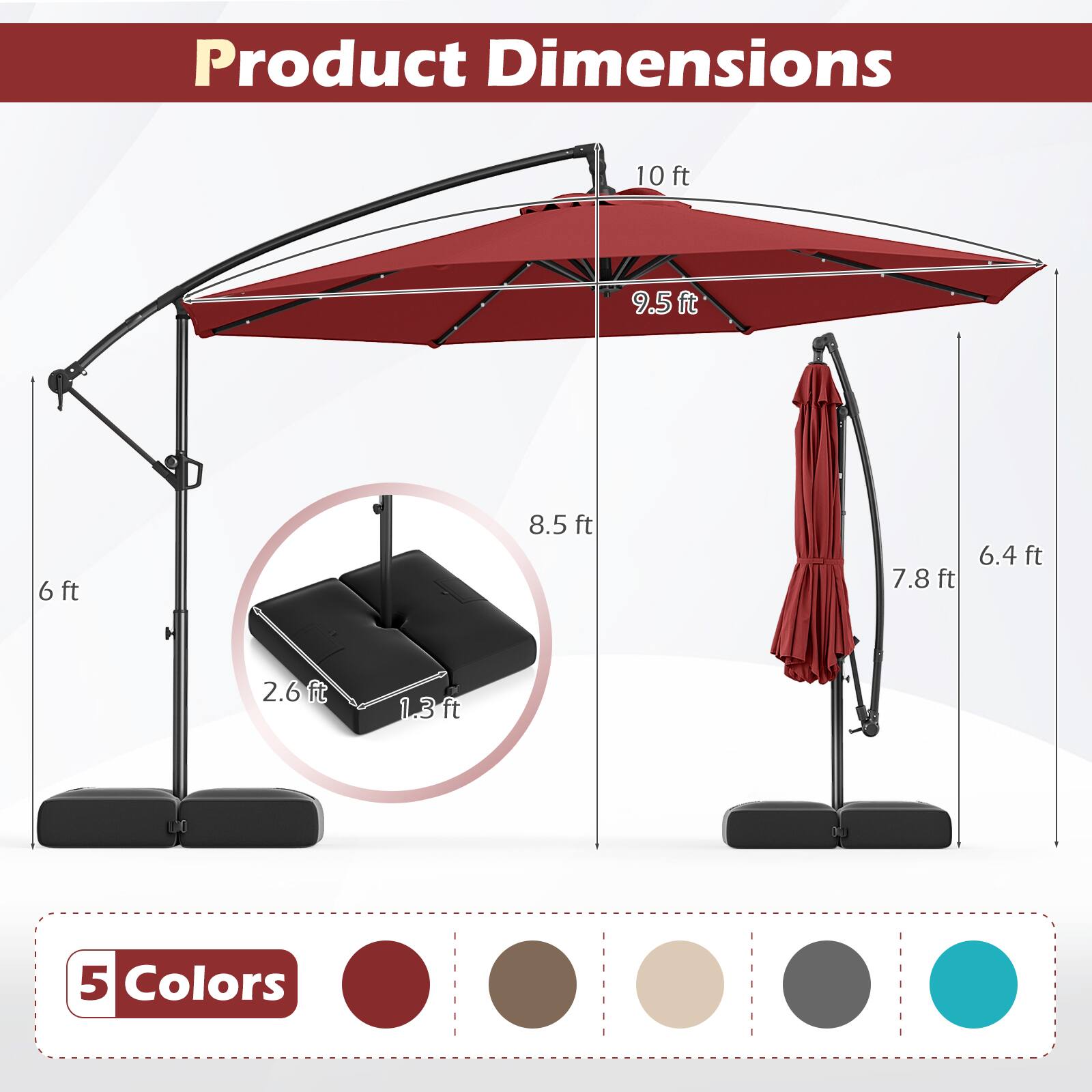 2.25in patio table umbrella hole SenQWFa 2 Inch Parasol Umbrella Hole Ring Plug and Cap Set Patio Table Hole Cover Insert Thicker Outdoor Protector 2-Pack
