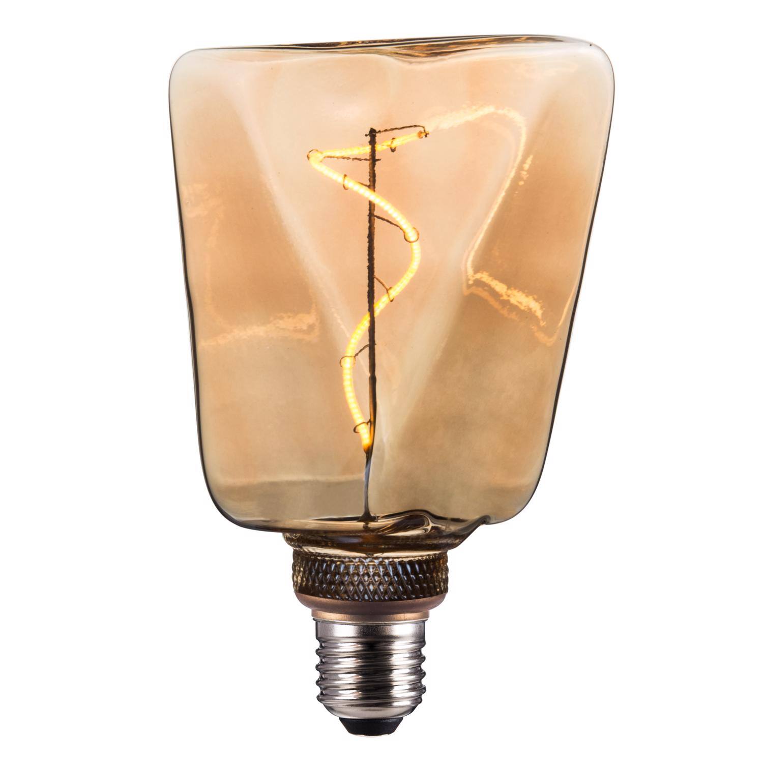 Front. Globe Electric - Globe Electric Decorative E26 (Medium) LED Bulb Soft White 4 Watt Equivalence 1 pk.