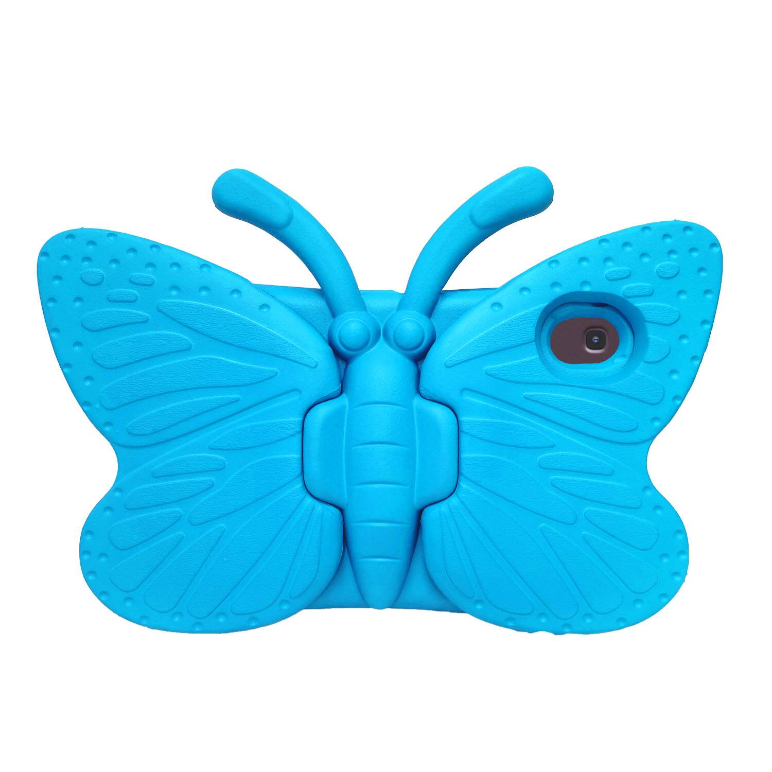 Alt View 1. Dteck - For Samsung Galaxy Tab A9 2023 8.7-inch Kid Case Butterfly Kickstand Light EVA Full Body Drop Protective Cover - Blue.