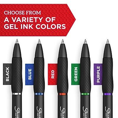 CHOOSE FROM A VARIETY OF GEL INK COLORS

BLACK BLUE RED GREEN PURPLE
