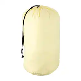 Unique Bargains - Stuff Sack, Sleeping Bag Storage Sack, Waterproof Outdoor Storage, Ultralight Portable Drawstring, 8x17In, for Camping - Beige