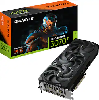 GIGABYTE NVIDIA GeForce RTX 5070 Ti WINDFORCE OC SFF 16G GDDR7 PCI GIGABYTE NVIDIA GeForce RTX 5070 Ti WINDFORCE OC SFF 16G GDDR7 PCI