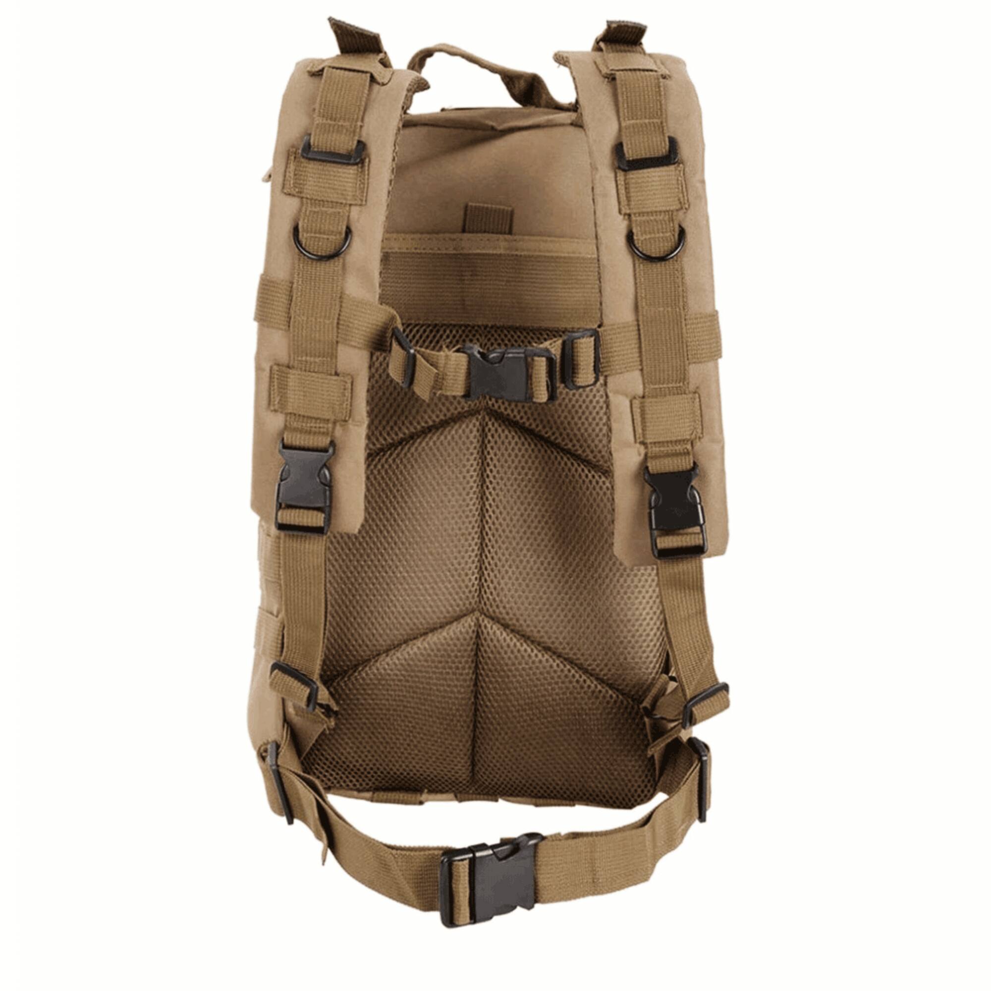 Alt View 2. XGear Tactical - Small 30L Tactical Backpack Survival Bag - Khaki.
